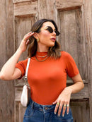 Blusa Basic Soft Manga Curta