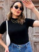 Blusa Basic Soft Manga Curta