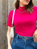 Blusa Basic Soft Manga Curta