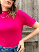 Blusa Basic Soft Manga Curta